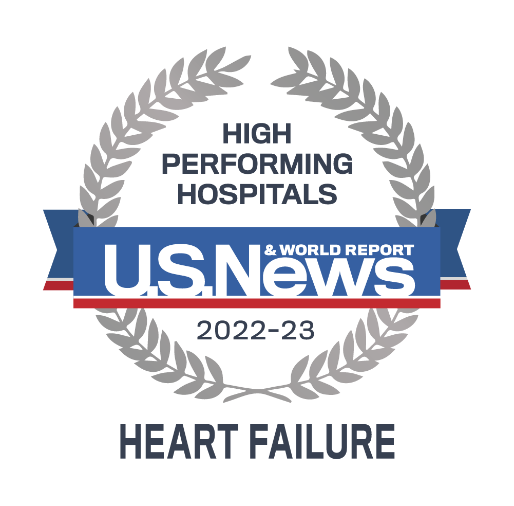 U.S. News High Performing Hospitals - Heart Failure
