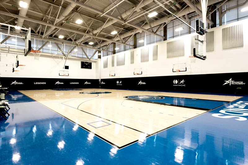 image of basketball court